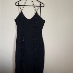 Long Black Women’s Boutique Dress